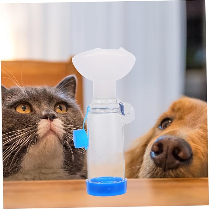 BESPORTBLE Pet Aerosol Face Mask for Cats and Dogs Chamber for Respiratory Health Cough Relief for Home and Use Improved Breathing Aid