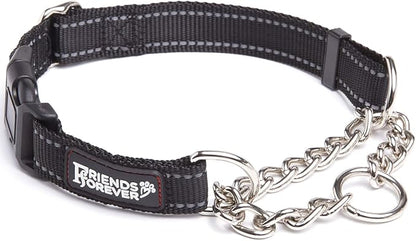 Friends Forever Martingale Dog Collars for Large Dogs - Reflective No Pull Dog Collar for Training Large/Medium Breed Dogs, Large