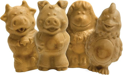Nylabone Healthy Edibles Natural Puppy Chews Long Lasting Treats for Puppies, Lamb & Apple Flavor, Small/Regular (4 Count)