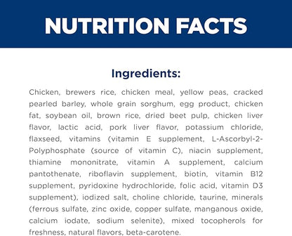 Hill's Science Diet Adult Sensitive Stomach & Skin Small & Mini Dry Dog Food, Chicken, 4 lb. Bag (Updated Formula)