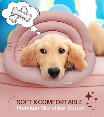Soft Dog Cones, Recovery Dog Donut Collar After Surgery-Cone of Shame Alternative, Pet Elizabethan E-Collar Anti-Bite Lick Wound Healing Adjustable for Small Large Medium Dogs,XL