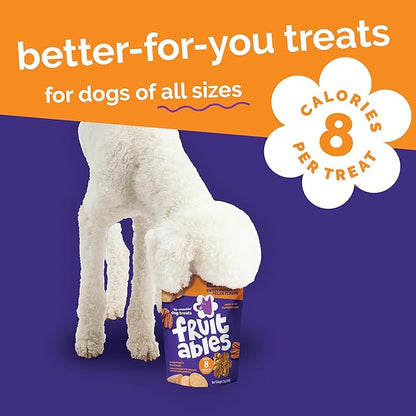 Fruitables Baked Dog Treats, Sweet Potato Snacks for Dogs, Low Calorie & Delicious, No Wheat, Corn or Soy, Healthy Puppy Training Treats, Made in the USA, Sweet Potato and Cranberry Flavor, 7oz