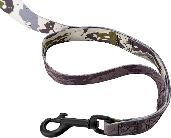 Wolfgang Heavy Duty Dog Leash, Pull-Tested for Walking & Training, Hideout Print, Large