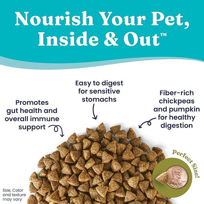 Solid Gold Sensitive Stomach Dog Food for Adult & Senior Dogs - Grain Free Healthy Dog Food w/Real Quail, Pumpkin, Fiber & Probiotics for Gut Health & Digestion - Kibble for Sensitive Stomachs - 24LB