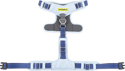 PetSafe Easy Walk Comfort No-Pull Dog Harness - Better Walk Training Harness - Full Body Padded Design - Durable Fabric - 5 Point Adjustable Fit - Everyday Leash Training - Blue - Medium/Large