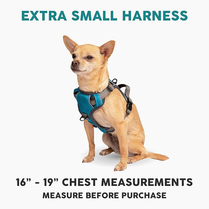 Embark Adventure Dog Harness for Small, Medium & Large Dogs – No Pull, Reflective Trim, Military Grade Nylon, 2 Leash Clips, Gel-Lined Handle, Soft Padded