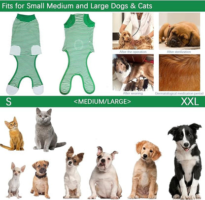Dog Recovery Suit, After Surgery Wear for Pets Male Female, Professional Dog Onesie for Surgery for Abdominal Wounds Recovery Shirt, Substitute E-Collar & Cone X-Large