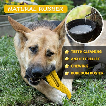 Cutiful Dog Toys for Aggressive Chewers Large Medium Breed, Indestructible Dog Chew Toys, Squeaky Interactive Tough Extremely Durable, Dogs Toothbrush Toys to Keep Them Busy