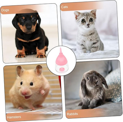 Abaodam Milk Storage Bottle for Newborn Pets Nursing Bottle for Kittens Puppies Silicone Feeding Cat Dog Feeder