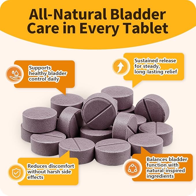 Bladder Supports Chews for Urinary Tract Health, Infection Treatments, Bladder Health, Dog UTI, Bladder Stones, Incontinence Support, Urinary Pain Relief for Cat & Dog 10 Chews (1 Bottle)
