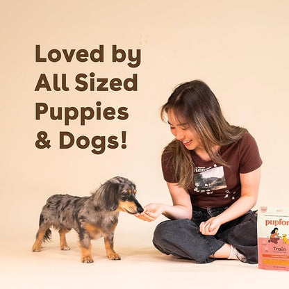 Pupford Training Treats for Dogs & Puppies, 400+ Single Ingredient Bites (Cheddar, 5 oz)