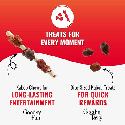 GOOD ‘N’ TASTY KABOB BITES, TREATS FOR DOGS