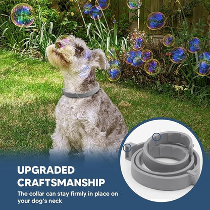 Flea Collar for Dogs, Tick and Fleas Collar for Large Dog, Adjustable Dog Tick Collars for Medium & Large Breeds, Sturdy with 8 Months Protection-Pack of 2