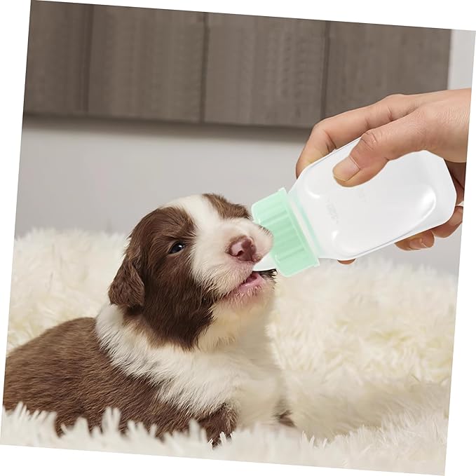 Milisten PET Nursing Bottle Kit for Kittens and Puppies Sturdy Squeeze Feeding Bottle Set for Small Pets for Nursing Milk and Water