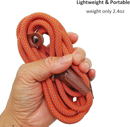 BTINESFUL 7ft Slip Lead Dog Leash, 1/4" Dog Training Leash for Small Medium Dogs, 14+ Colors, Nylon Rope No-Pull Lead