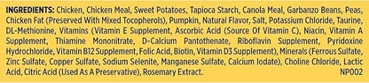 Nature's Recipe Grain Free Small Breed Dry Dog Food, Chicken, Sweet Potato & Pumpkin Recipe, 12 lb. Bag