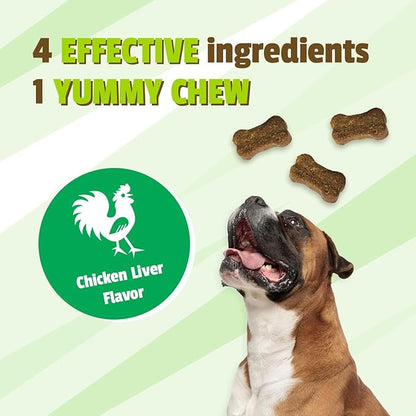 Pet Naturals Lawn Aid Soft Chews for Dogs, Urine Neutralizer, Prevent Lawn Burn and Maintain Green Grass, Bladder and Urinary Tract Support, Chicken Flavor, 60 Count