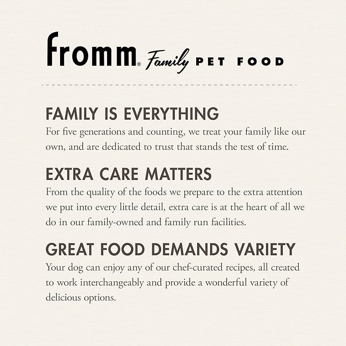 Fromm Four-Star Nutritionals Salmon A La Veg Dog Food - Premium Dry Dog Food - Salmon Recipe - 4 lb