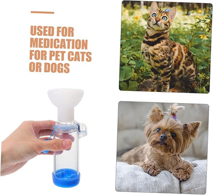 Totority Animal Face Mask Chamber for Cats and Dogs Respiratory Treatment Device Feline and Canine Medication System for Home and