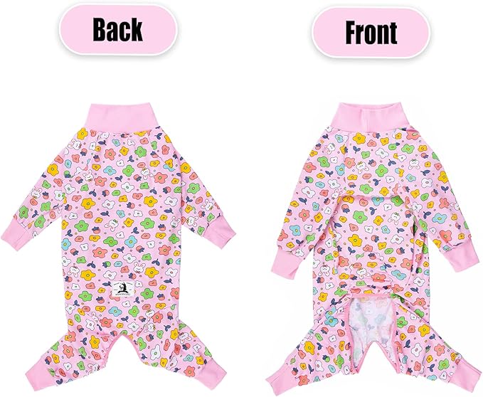 Dog Surgery Recovery Suit Onesies for Large Dogs Spayed Recovery Suit Cone Alternative After Surgery Abdominal Wounds Protector Dog Bodysuit for Medium Large Dogs Pajamas