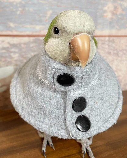 Adjustable Recovery Bird Cone Collar, Elizabeth Protective Collar, Safe and Practical Neck Sleeve for Preventing Bite and Licking Wound Healing with Snap Fastener Random Color(Small)