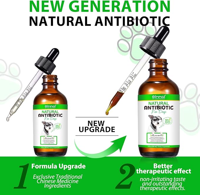 Dog Antibiotics Antibiotics for Dogs Dog Eye Infection Treatment Dog Cough Treatment Dog Cough Treatment 2.02fl.oz (60ml)