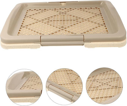 VANZACK Household Puppy Training Tray Pee Pad Holder for Dogs Dog Accessory Plastic