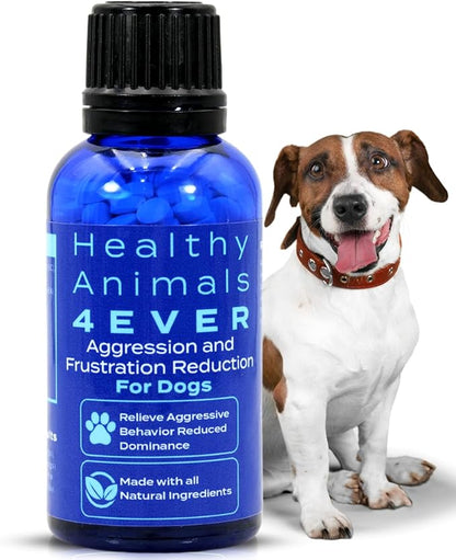 HA4E - Calming Tablets for Stressed and Aggressive Dogs - Reduce Dog Aggression & Promote Relaxation - All-Natural, Homeopathic Remedy - 300 Tablets