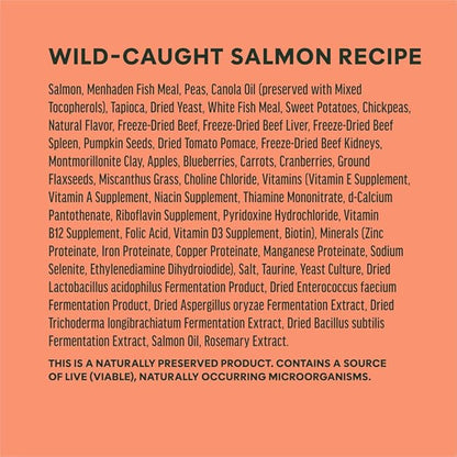 Instinct RawBoost, Natural Dry Dog Food with FreshDried Raw, High Protein, Grain-Free Recipe - Real Salmon, 3.5 lb. Bag
