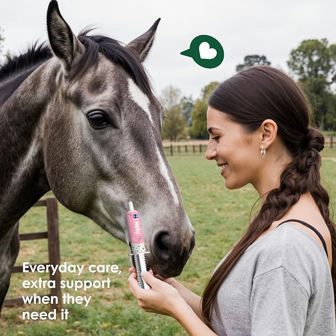 Horse Probiotic Paste – 8 Billion CFU Equine Probiotic with Prebiotics & Vitamins – Hindgut Health, Digestive Balance & Feed Efficiency Support – 80CC