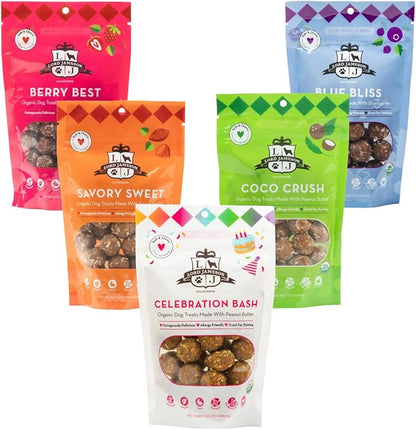 Lord Jameson Everyday Collection Bundle – Organic Daily Dog Treats for Healthy, Happy Pups (5-Pack)