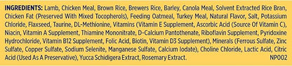 Nature’s Recipe Mature Lamb & Brown Rice Recipe Dry Dog Food, 24 lb. Bag