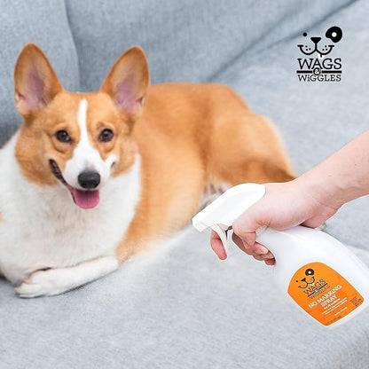 Wags & Wiggles No Marking Deterrent Training Spray for Dogs - Indoor Dog Pee Repellent & Behavior Aid, Anti Pee & Urine Deterrent, No More Marking, Ideal for Potty Training, 16 Fl Oz - 2 Pack