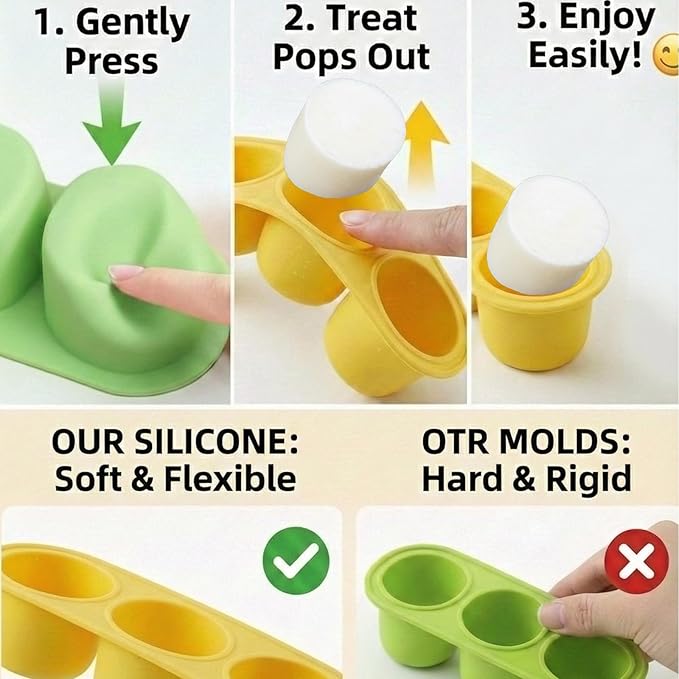 Green Dog Toys for Aggressive Chewers, Interactive Indestructible Dog Toys with Frozen Treat Function, Durable Dog Puzzle Toy for Large & Medium Dogs, Reduces Anxiety