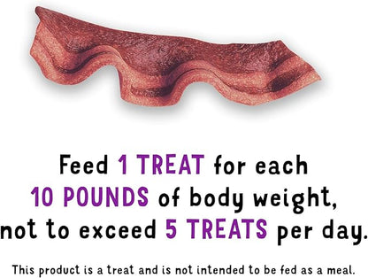 Purina Beggin' Strips with Real Meat Dog Treats with Bacon and Beef Flavors - 26 oz. Pouches,(Pack of 4)