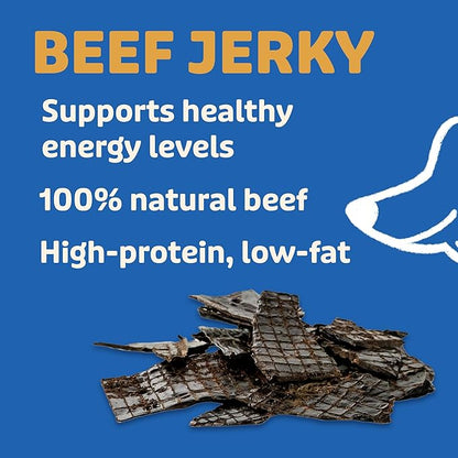 Lovie Beef Lung Dog Treats - Dehydrated Air Dried Soft Bites, Single Ingredient, Protein Rich, 16 oz (Beef Jerky)