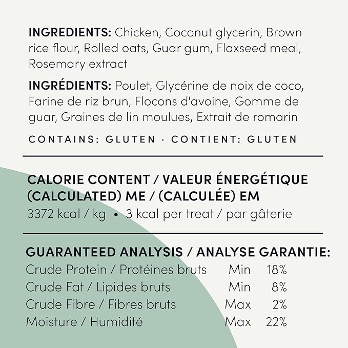 Crumps Naturals Mini Trainer Semi Moist Chicken 300g/10.6oz(Product Packaging May Vary)