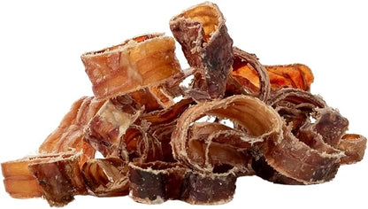 Lovie Beef Lung Dog Treats - Dehydrated Air Dried Soft Bites, Single Ingredient, Protein Rich, 16 oz (Beef Rings)