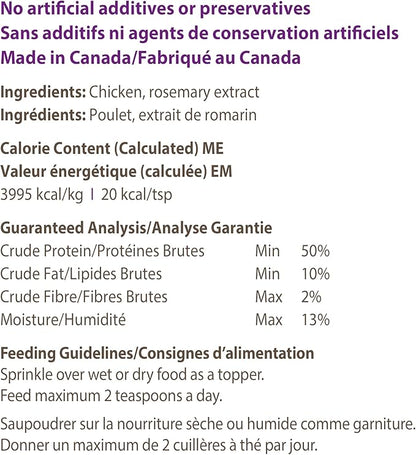 Caledon Farms Chicken Sprinkles Dog Food Topper - 120g (1 Pack)