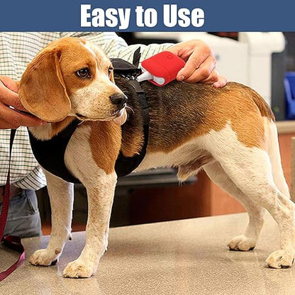 Veterinary Pulse Oximeter Monitor for Dogs, Rechargeable Spo2 Oximeter Monitor for Cats, Bluetooth ECG Monitor Equipment for Pets, Portable Non-Contact Thermometer,Easy Operation & BLE4.0 Connection