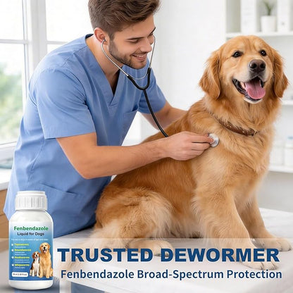 Dewormer for Dogs Fenbendazole for All Wormers, Roundworms , Hookworms , Whipworms and Tapeworms Broad Spectrum
