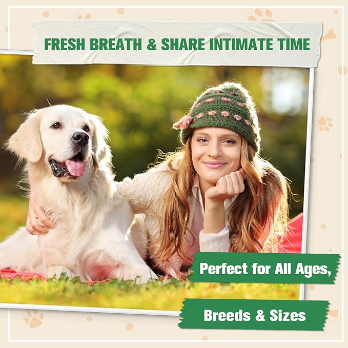 No Poo Chews - Coprophagia Deterrent for Dogs, No Poop Eating Deterrent for Dogs, Prevent Stop Dogs from Eating Poop Supplement -Gut Health & Immune Support,150ct