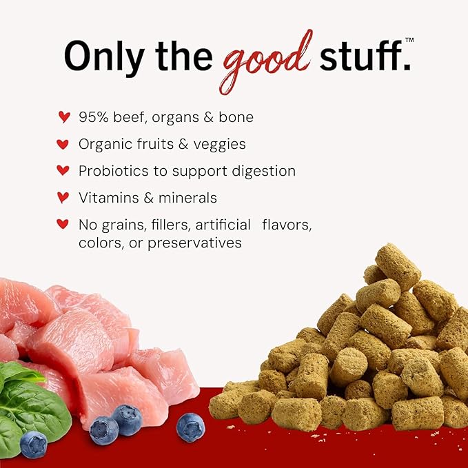 Stella & Chewy's Freeze-Dried Raw Tantalizing Turkey Meal Mixers- Dog Food Topper and Mixer - Made with 95% Cage-Free Turkey, Organs & Bone - Perfect for Picky Eaters - Grain-Free - 35 oz (Pack of 2)