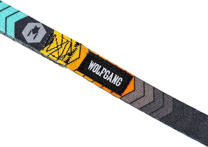 Wolfgang Heavy Duty Dog Leash, Pull-Tested for Walking & Training, ChevTech Print, Small
