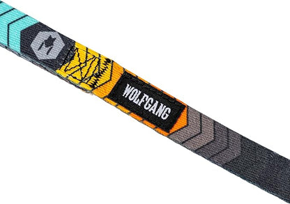 Wolfgang Heavy Duty Dog Leash, Pull-Tested for Walking & Training, ChevTech Print, Small