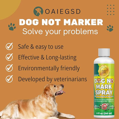 8 Manage Dog Marking and Accident Habits- Ounce Effective Training Aid for Dogs to Reduce Unwanted Marking and Urination