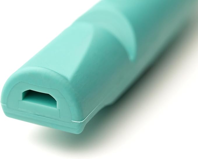 ACME Alpha 210.5 Professional Dog Training Whistle with Enhanced Ergonomic Grip. BPA-Free Plastic. 110 dBA. Standardized Frequency for Smaller Dogs. Weatherproof. Made in the UK (Turquoise)