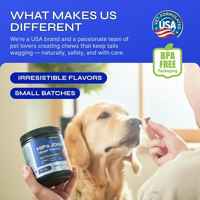 Glucosamine for Dogs - 32,500 mg per Pack with Chondroitin, MSM, Collagen - Dog Glucosamine Chews for Mobility Support - Hip and Joint Supplement for Small, Medium, Large Breeds - 130 Soft Duck Treats