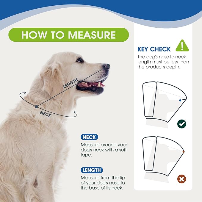 Dog Cone Collar After Surgery, Soft Cone for Small Dogs to Stop Licking, Adjustable Elizabethan Collar for Dogs, Lightweight Breathable Dog Recovery Cones for Wound Healing & Hot Spots