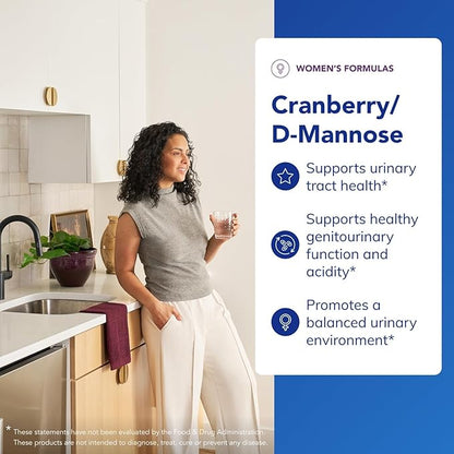 Pure Encapsulations Cranberry D-Mannose - Supports Urinary Tract Health* - with Cranberry Fruit Solids - Vegan & Non-GMO Dietary Supplement - 90 Capsules